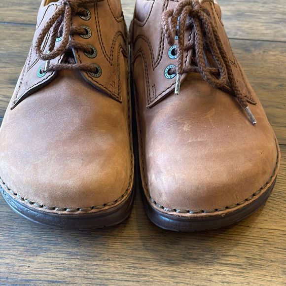 Birkenstock Brown Lace Up Leather Shoe sz 36 (US 5) - Picture 10 of 10